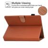 7 Inch Universal Case, GSFY Folio Stand Protective Case Leather Pocket Cover with Stylus Holder for Samsung/Kindle/Huawei/Lenovo/Nook 7.0 Inch Tablet, GX-Brown view 4