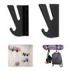 Lixada Wall-Mounted Display Rack for Skateboards,Rack for Skis with Storage Hooks 2PCS view 1