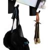 Lixada Wall-Mounted Display Rack for Skateboards,Rack for Skis with Storage Hooks 2PCS view 2