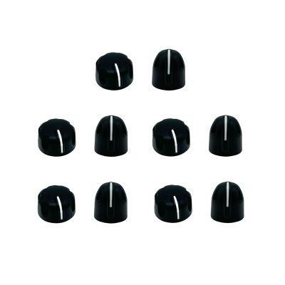 Fascinatacc 5 Pairs Volume Control Knob and Channel Selector Knob Cover Button Cap Replacement for APX 6000 APX 7000 APX 8000 Two Way Radios (Type B)