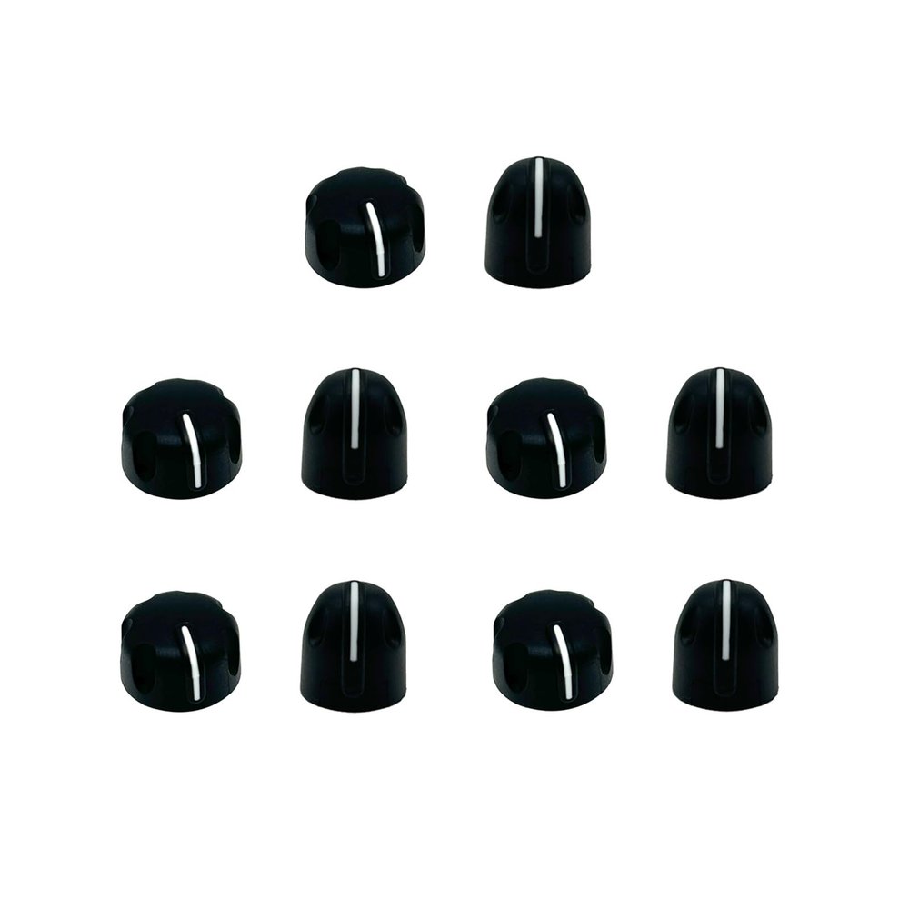 Fascinatacc 5 Pairs Volume Control Knob and Channel Selector Knob Cover Button Cap Replacement for APX 6000 APX 7000 APX 8000 Two Way Radios (Type B)