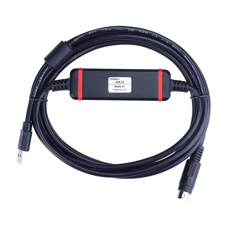 Applicable USB-LE PLC Programming Cable LE Series USB Port Download Cable LEX5810 Data Cable :3 Meters