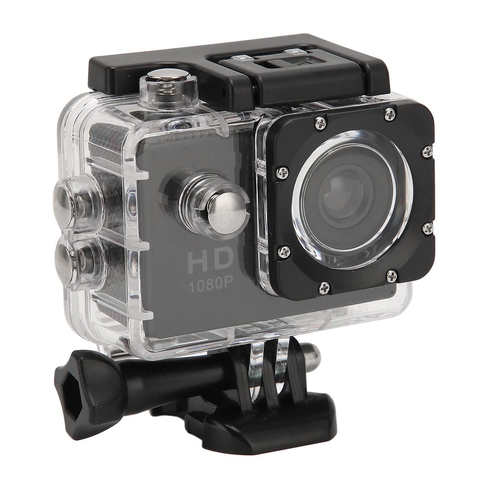 Vomeko Waterproof Action Camera, FHD 1080P Sports Camera, 2.0" HD Color Screen, 140 Wide Angle Lens, Underwater Sports Camera