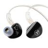 Linsoul 7HZ SONUS 1DD+1BA Dual Driver in Ear Monitor, HiFi in Ear Earphone IEM, with Detachable High-end Silver-Plated OCC Cable, Aluminum Back Cavity for Audiophile, Gaming Earbuds (Black, 3.5mm) view 1