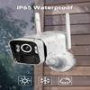 ZHXINSD 2K Solar Security Cameras Wireless Outdoor WiFi with 10" Monitor, 10CH 4MP Wire-Free Camera System, 10PC Battery Powered Security Cameras for Home Security, Waterproof, Floodlight, 64G Storage view 3