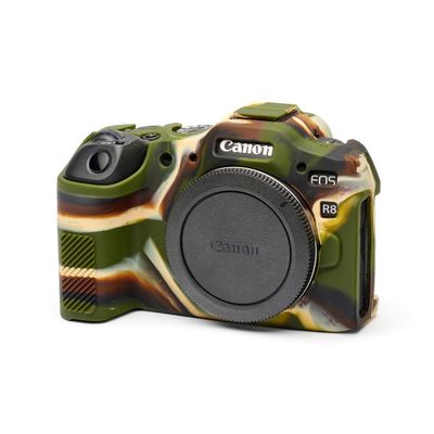 easyCover Camera Case Silicone Protection for Canon R8 (Camouflage)