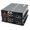 Primeda-telecom Broadcasting Bidi 3G SDI HD Video Gigabit Ethernet RS485 Over Fiber Optic Media Converters, ST Port Singlemode up to 20Km (12.4mi) Uncompressed 1 Set view 1