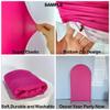 Aerdce Yellow Spandex Arch Backdrop Cover Chiara Backdrop Cover Double-Sided Wedding Arched Cover for Wedding Ceremony Birthday Party Baby Shower Banquet Decoration view 4