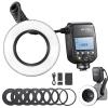 GODOX Macro Ring Flash for Sony MF-R76S TTL/M Mode CCT 5900K 76Ws 2.4G Wireless Control 550 Full-Power Flashes 0.1-1s Recycle Time Dual-Flash Tubes with LCD Screen for Inscet Plant Jewelry Shooting view 1