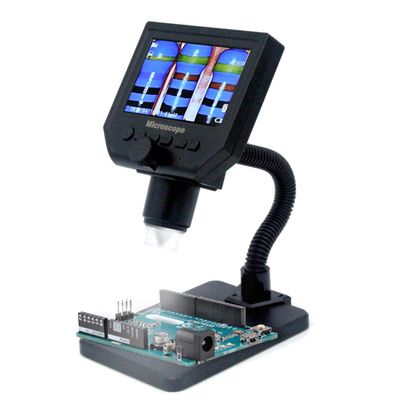 VAKUUM Lab Microscope Slides G600 600X HD 3.6MP 8 LEDs Portable LCD Digital Microscope Magnifier Camera Microscope Parts