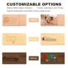 Wooden Custom USB Flash Drive 16GB 50 Pack, JBOS Wood Customized USB Thumb Drives 16GB Personalized Logo USB Stick Bulk Ideal Marketing Tool (Walnut/Maple/Bamboo) view 3