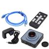 Lab Microscope Slides 3.5X-90X Trinocular Stereo Zoom Microscope Set with 38MP HDMI USB Video Microscope Camera for Phone PCB Soldering Repair Microscope Parts (Color : 38MP and 0.5X Cmount, Size : view 3