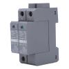 2P Surge Protective Device, DC Voltage Surge Arrester Device, 36 mm Rail Surge Low Voltag Arrester Device, Good Electrical Conductivity for Residential, Office and Industrial Use