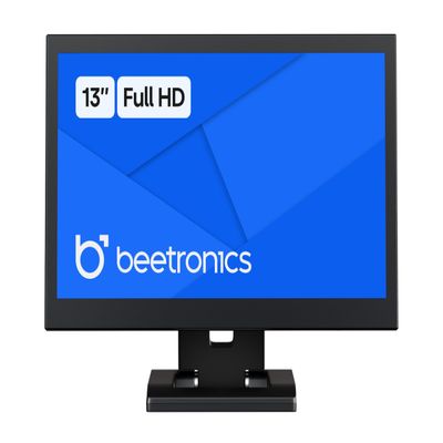 Beetronics 13-Inch Full HD IPS Monitor - Professional Industrial-Grade Display | HDMI, VGA, BNC, RCA Inputs | Durable Metal Housing, Matte Screen, 24/7 Continuous Operation, Wide Viewing Angle, 13HD7M
