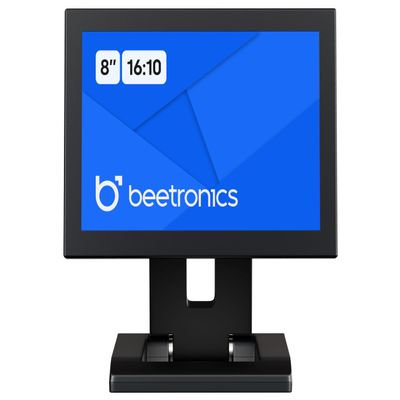 Beetronics 8-Inch Full HD IPS Monitor - Professional Industrial-Grade Display | HDMI, VGA, BNC, RCA Inputs | Durable Metal Housing, Matte Screen, 24/7 Continuous Operation, Wide Viewing Angle - 8HD7M