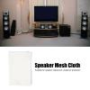 GLOGLOW Speaker Mesh Fabric, 55.1 x 35.8in Soft Speaker Grill Cloth Breathable Polyester Protective Stereo Mesh Fabric for Speaker Box Repair (White) view 2