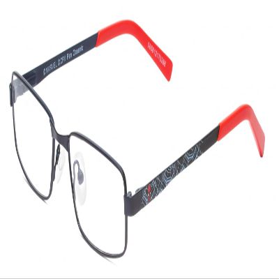 Cal Optix Marvel KIDS SME4B Spiderman Blue Light Reading Eye Glasses +2.75 Satin Black Red Boy Girl Designer Reader Superhero Children