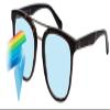 Cal Optix Marvel KIDS SME4B Spiderman Blue Light Reading Eye Glasses +2.75 Satin Black Red Boy Girl Designer Reader Superhero Children view 3