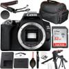 Canon EOS Rebel 250D / SL3 DSLR Camera (Body Only) + 32GB Memory Card + Tripod + Case + Cleaning Kit & More (Renewed) view 1