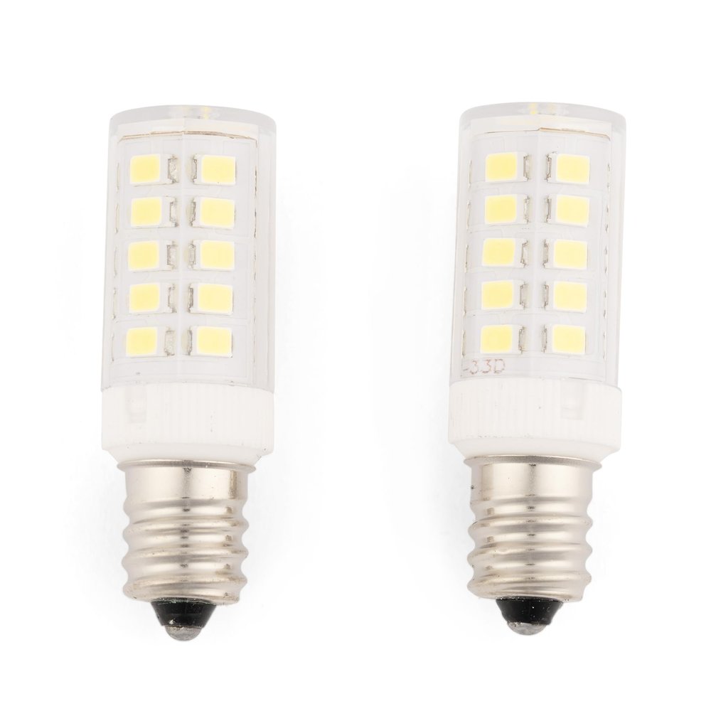 JERDON LED Mirror Replacement Bulbs - 3000K Warm White, 2 Pack - JLB3000