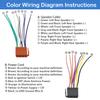 Wire Harness Replacement for Jensen Heavy Duty Car Radio JHD1130 JHD1130B JHD1130WP JHD1635BT JHD3630BT JRV212 JRV215N UV8020 VM9020TS VM9021TS VM9022HD VM9223 VM9224 VM9224BT VM9225BT VM9324 VM9423 view 2
