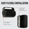 Polk Audio Atrium 6 Outdoor Speakers with Bass Reflex Enclosure | 8 Speaker Pack (4 Pairs, Black) - All-Weather Durability | Broad Sound Coverage | Speed-Lock Mounting System | 4 Pairs (Black) view 4