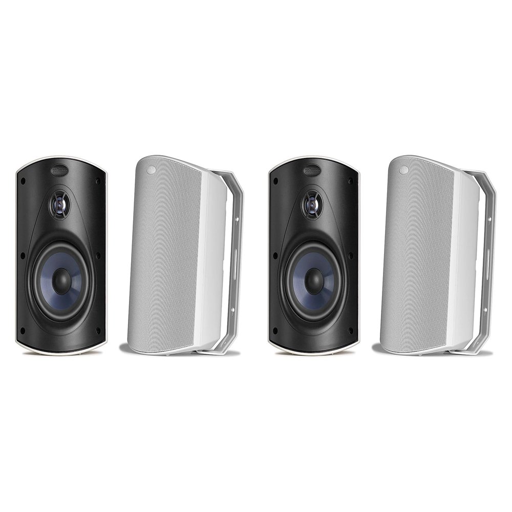 Polk Audio Atrium6 All Weather Outdoor Loudspeakers - 4 Pack (White)