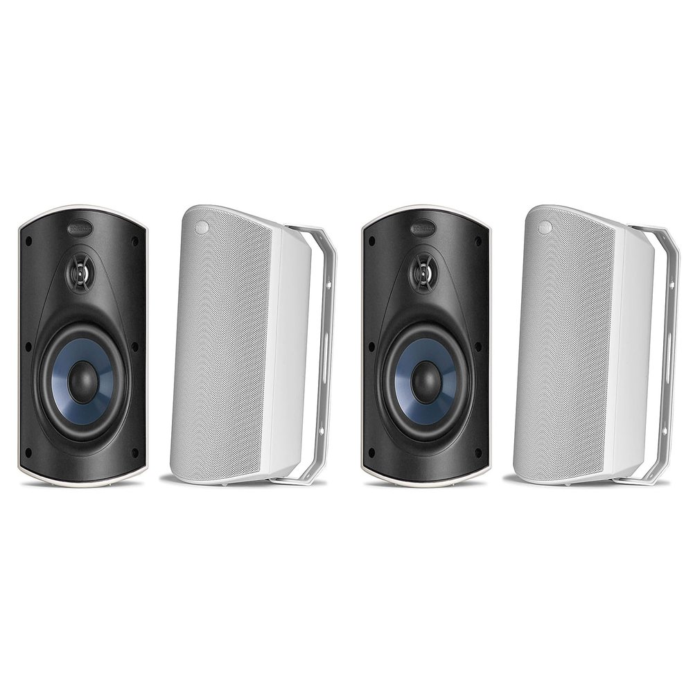 Polk Audio Atrium5 All Weather Outdoor Loudspeakers - 4 Pack (White)