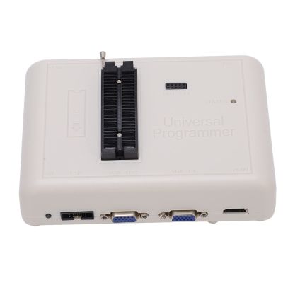 Universal Chip Programmer Kit, Powerful Pin Driver 48 Pin IC Programmer Automatic Identification USB 2.0 RT809 Unlimited Capacity for LCD