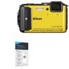 BoxWave Screen Protector Compatible with Nikon Coolpix AW130 - ClearTouch Crystal, HD Crystal Film Skin to Shield Against Scratches for Nikon Coolpix AW130, Nikon Coolpix AW130, S9100 view 1