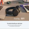 Sony WH-CH520 Best Wireless Bluetooth On-Ear Headphones with Microphone for Calls and Voice Control, Up to 50 Hours Battery Life with Quick Charge Function, Includes USB-C Charging Cable - Beige view 4