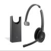 Cisco Headset 721, Wireless Single On-Ear Bluetooth Headphones, Webex Button, USB-A HD Bluetooth Adapter, Soft Case, Charging Stand, Carbon Black, 2-Year Limited Liability Warranty(HS-WL-721-BUNAS-C) view 1