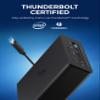 SABRENT Thunderbolt 3 Dual M.2 SSD Docking Station with 96W Power Delivery - Dual 4K HDMI Displays & 96W Charging for Laptops and Desktops - Mac and Windows (DS-SRKT) view 4