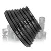 8 Pieces Step Up Ring Filter Adapter Set, Camera Lens Filter Metal Stepping Rings Kit, Total 49mm to 82mm, Compatible with DSLR Cameras Lens view 3