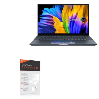 BoxWave Touchpad Protector Compatible with ASUS Zenbook Pro 15 OLED (UX535) - ClearTouch for Touchpad (2-Pack), Pad Protector Shield Cover Film Skin
