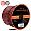 BEST CONNECTIONS Speaker Zip Wire (Various Gauge/Size Options) Primary Bonded Red & Black Speaker Cable Stranded Speaker Wire Car Audio Automotive Home Theatre (100 Feet, 16 Guage) view 1