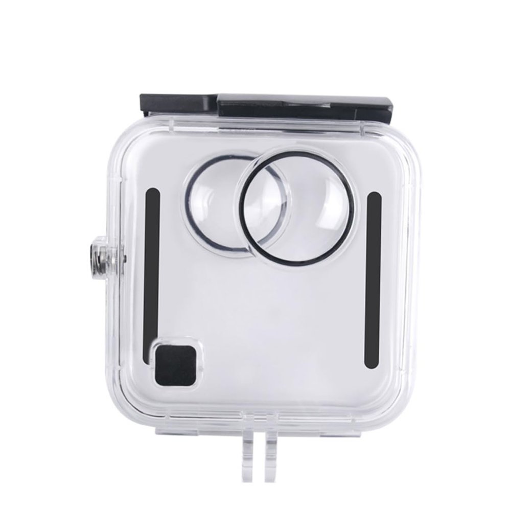 Gatuida Durable Underwater Camera Housing for 45m Waterproof Diving Case Tempered Glass