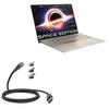 BoxWave Cable Compatible with ASUS Zenbook 14X OLED Space Edition (UX5401) - MagnetoSnap PD AllCharge Cable (100W), Magnet Charging Braided USB Type-C Micro - Jet Black view 1