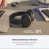 Sony WH-CH520 Best Wireless Bluetooth On-Ear Headphones with Microphone for Calls and Voice Control, Up to 50 Hours Battery Life with Quick Charge Function, Includes USB-C Charging Cable - Blue view 3
