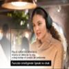 Sony WH-1000XM4 Wireless Premium Noise Canceling Overhead Headphones - 30hr Battery Life, Over Ear Style with Mic for Phone-Call and Alexa Voice Control - Black International Version view 3