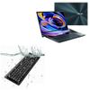 BoxWave Keyboard Compatible with ASUS Zenbook Pro Duo 15 OLED (UX582) - AquaProof USB Keyboard, Washable Waterproof Water Resistant - Jet Black view 1