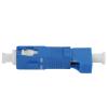 SC Male to LC Female Fiber Optic Adaptor Compatible Great Reliability High Accuracy Single Mode Fiber Optic Adaptor for Optical Communication Equipment view 1