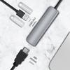 YIORYO 4 in 1 USB C Hub 4-Port USB Hub Micro USB Splitter Ultra-Slim USB Data Hub Portable USB Port Expander HDMI 4K view 3