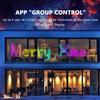 dalattin Curtain Lights,Smart Christmas Lights 400 RGB LEDs view 2
