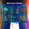 dalattin Curtain Lights,Smart Christmas Lights 400 RGB LEDs view 3