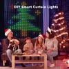 dalattin Curtain Lights,Smart Christmas Lights 400 RGB LEDs view 4