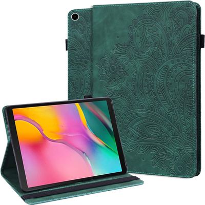 ALILANG Case for Samsung Galaxy Tab A11 Plus 2025 /A9 Plus 2023 11 inch with Stylus, Multi-View PU Leather Flip Stand Cover with Pen Holder for Samsung Tab A9+ Tablet Case -Green