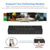 6 Port RCA to HDMI Converter, Dual AV to HDMI Converter Supports 16:9/4:3 Composite to HDMIAdapter Support 1080P PAL/NTSC Compatible with Sega/Xbox/PS1/PS2/PS3/WII/N64/VHS, VCRs, and DVD Players view 3