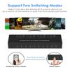 8 Port RCA to HDMI Converter, Dual AV to HDMI Converter Supports 16:9/4:3 Composite to HD MI Adapter Support 1080P PAL/NTSC Compatible with Sega/Xbox/PS1/PS2/PS3/WII/N64/VHS, VCRs, and DVD Players view 2