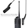 TWAYRDIO Walkie Talkie Earpiece with Mic for Motorola APX6000 APX8000 XPR7550e, Two Way Radio Ear Piece Headset with Clear Acoustic Coil Tube for MOTOTRBO XPR7550 APX4000 Portable Radios, Pack of 2 view 4